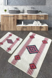 Mijölnir Juego de alfombras de baño Meore Multicolor